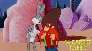 14 Carrot Rabbit 1952 Looney Tunes Bugs Bunny and Yosemite Sam Cartoon Short Film