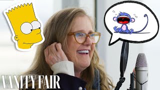 Nancy Cartwright Bart Simpson Improvises 8 New Cartoon Voices  Vanity Fair