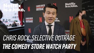 The Comedy Store Watch Party  Chris Rock Selective Outrage  Netflix