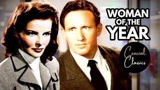 Woman of the Year 1942 Katharine Hepburn Spencer Tracy full movie reaction