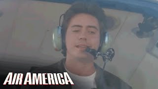 Billy Gives The Traffic Report From A Helicopter  Air America