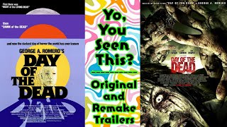 Original vs Remake Trailer Day of the Dead  1985  2008  Classic Zombie Film  Yo You Seen This
