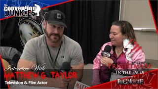 Interview with Matthew G Taylor Resident Evil Apocalypse  Killjoys Frightmare in the Falls 2019