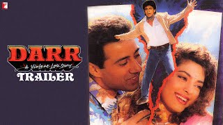 Darr  Official Trailer  Shah Rukh Khan Juhi Chawla Sunny Deol Anupam Kher Tanvi  Yash Chopra