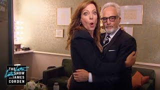 Bradley Whitford  Allison Janney Are All Over Each Other