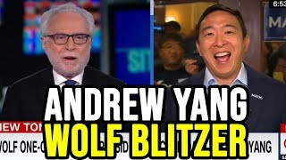 Andrew Yang on The Situation Room with CNNs Wolf Blitzer  Full Interview October 16th 2019