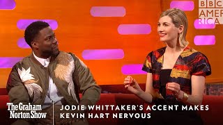 Jodie Whittakers Accent Makes Kevin Hart Nervous  Graham Norton Show  Friday 11p  BBC America