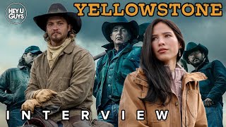 Luke Grimes  Kelsey Asbille  Yellowstone Season 3 Interview