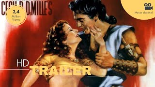 Samson And Delilah Hedy Lamarr Victor Mature Special Narrated Bio Movie Trailer Preview Colorized