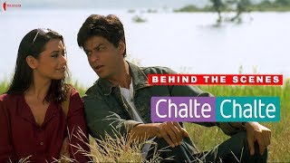 Behind The Scenes  Chalte Chalte  Rani Mukherji Shah Rukh Khan  A Film By Aziz Mirza