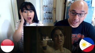 Indonesians React To MARIA 2019  Official Red Band Trailer  Christine Reyes ActionThriller
