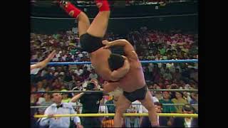Ric Flair vs Tatsumi Fujinami  WCW World Heavyweight Championship  WCW SuperBrawl I 1991