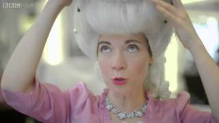 Lucy reaches peak hair  A Very British Romance with Lucy Worsley Episode 1  BBC Four
