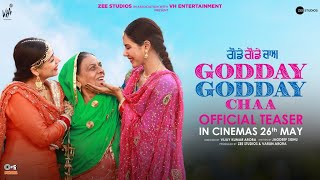 Godday Godday Chaa  Official Teaser Sonam Bajwa  Tania  Zee Studios  In Cinemas 26th May 2023