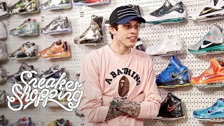 Pete Davidson Goes Sneaker Shopping With Complex