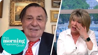 Barry Humphries Causes Ruth Langsford to Shed a Tear  This Morning