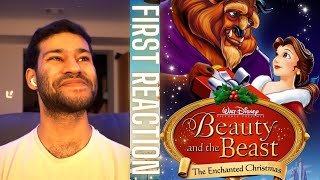 Watching Beauty And The Beast The Enchanted Christmas 1997 FOR THE FIRST TIME  Movie Reaction