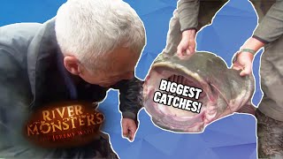 The BIGGEST CATCHES Part 1  COMPILATION  River Monsters