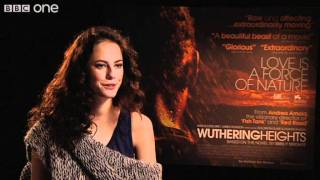 Actress Kaya Scodelario on Wuthering Heights  Film 2011 With Claudia Winkleman  BBC One