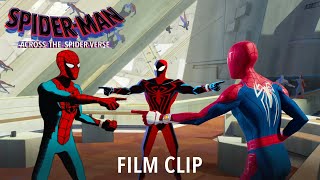 SPIDERMAN ACROSS THE SPIDERVERSE Clip  Stop SpiderMan