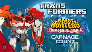 Transformers Prime Beast Hunters Predacons Rising 2013 Carnage Count