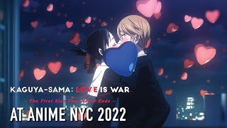 Kaguyasama Love Is War The First Kiss That Never Ends at Anime NYC 2022