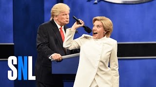 Donald Trump vs Hillary Clinton Third Debate Cold Open  SNL