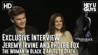 Jeremy Irvine and Phoebe Fox Interview  The Woman in Black 2 Angel of Death