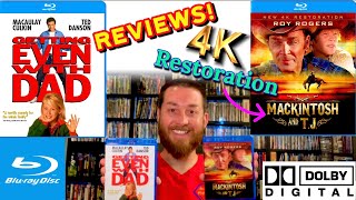 Mackintosh And TJ 4K Restoration  Remaster  Getting Even With Dad 1080p Blu Ray Reviews Unboxing