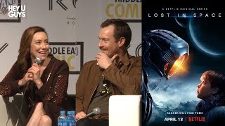 Lost in Space Netflix Press Conference MEFCC  Molly Parker  Toby Stephens