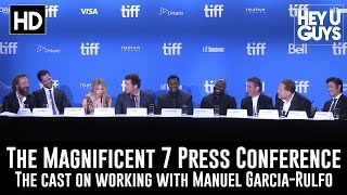 The Magnificent Cast on Working with Manuel GarciaRulfo  The Magnificent Seven TIFF 2016