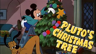 Plutos Christmas Tree 1952 Disney Mickey Mouse Cartoon Short Film