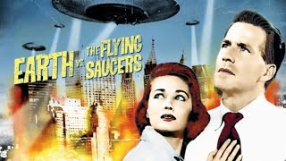 EARTH VS THE FLYING SAUCERS 1956 COLORIZED Classic 50s SciFi Hugh Marlowe Joan Taylor Full Movie