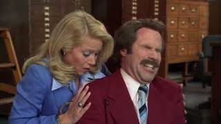 You took a bullet for me I wouldnt do it again   Anchorman Wake Up Ron Burgundy The Lost Movie