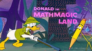 Donald In Mathmagic Land 1959 Disney Donald Duck  Cartoon Short Film