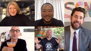 SGN Potluck with Martha Stewart Guy Fieri David Chang  Stanley Tucci Ep 5