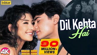 Dil Kehta Hai   Akele Hum Akele Tum  Kumar Sanu  Alka Yagnik  Aamir Khan romanticsong