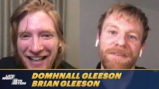 Domhnall Brian Gleeson Tease Seth for Mispronouncing Their Names