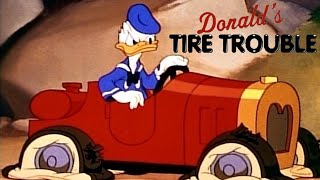Donalds Tire Trouble 1943 Disney Donald Duck Cartoon Short Film