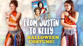 How I made a From Justin to Kelly Halloween costume