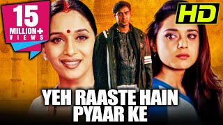 Yeh Raaste Hain Pyaar Ke FULL HD  Romantic Hindi Movie l Ajay Devgan Madhuri Dixit Preity Zinta
