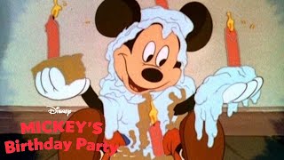 Mickeys Birthday Party 1942 Disney Mickey Mouse Cartoon Short Film