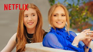 JLo Explains Menudo and Flip Phones to her Daughter from The Mother  Netflix