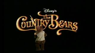 Walt Disney Pictures The Country Bears TV Spot