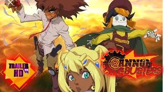 CANNON BUSTERSTHE ANIMATED PILOT 2019  OFFICIAL ANIME TRAILER  ENGLISH 