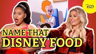 Name that Disney Film Food with Family Food Fights Ayesha Curry and Cat Cora