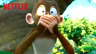 Monkey Talks for the First Time  Jungle Beat The Movie  Netflix After School