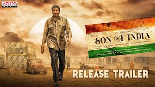 Son of India Release Trailer  Dr M Mohan Babu  Ilaiyaraaja  Diamond Ratna Babu  Vishnu Manchu