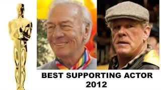 Oscars 2012 Best Supporting Actor Nominees Christopher Plummer Nick Nolte Jonah Hill