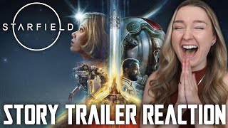 REACTING to Starfield  Story Trailer  Xbox Games Showcase 2023 I NEED IT NOW